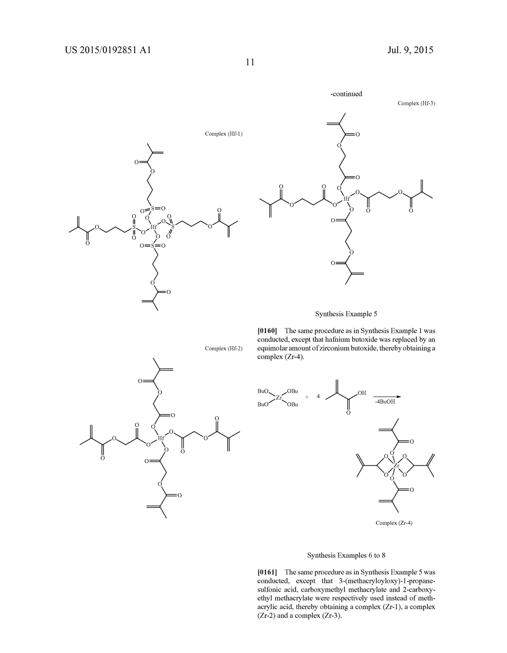 NEGATIVE RESIST COMPOSITION, METHOD OF FORMING RESIST PATTERN, AND COMPLEX - diagram, schematic, and image 13