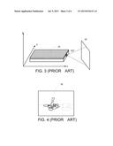 PORTABLE ELECTRONIC DEVICE WITH PROJECTING FUNCTION AND PROJECTING METHOD     THEREOF diagram and image