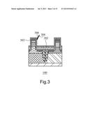 SEMICONDUCTOR DEVICE WITH MULTIPLE THRESHOLD VOLTAGE AND METHOD OF     FABRICATING THE SAME diagram and image