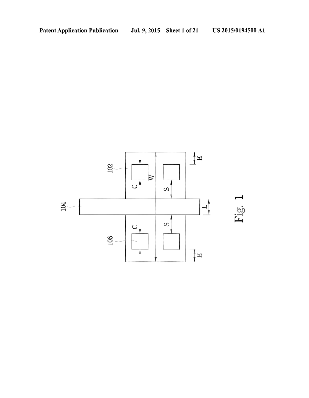 METHOD FOR MANUFACTURING SEMICONDUCTOR DEVICES USING SELF-ALIGNED PROCESS     TO INCREASE DEVICE PACKING DENSITY - diagram, schematic, and image 02