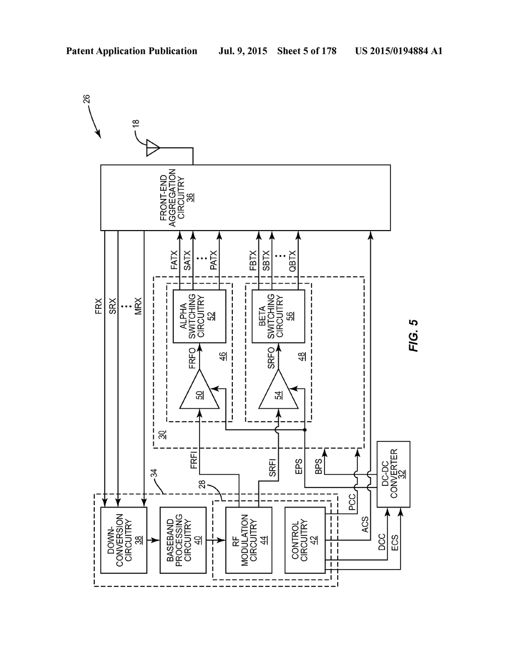 DIRECT CURRENT (DC)-DC CONVERTER HAVING A MULTI-STAGE OUTPUT FILTER - diagram, schematic, and image 06