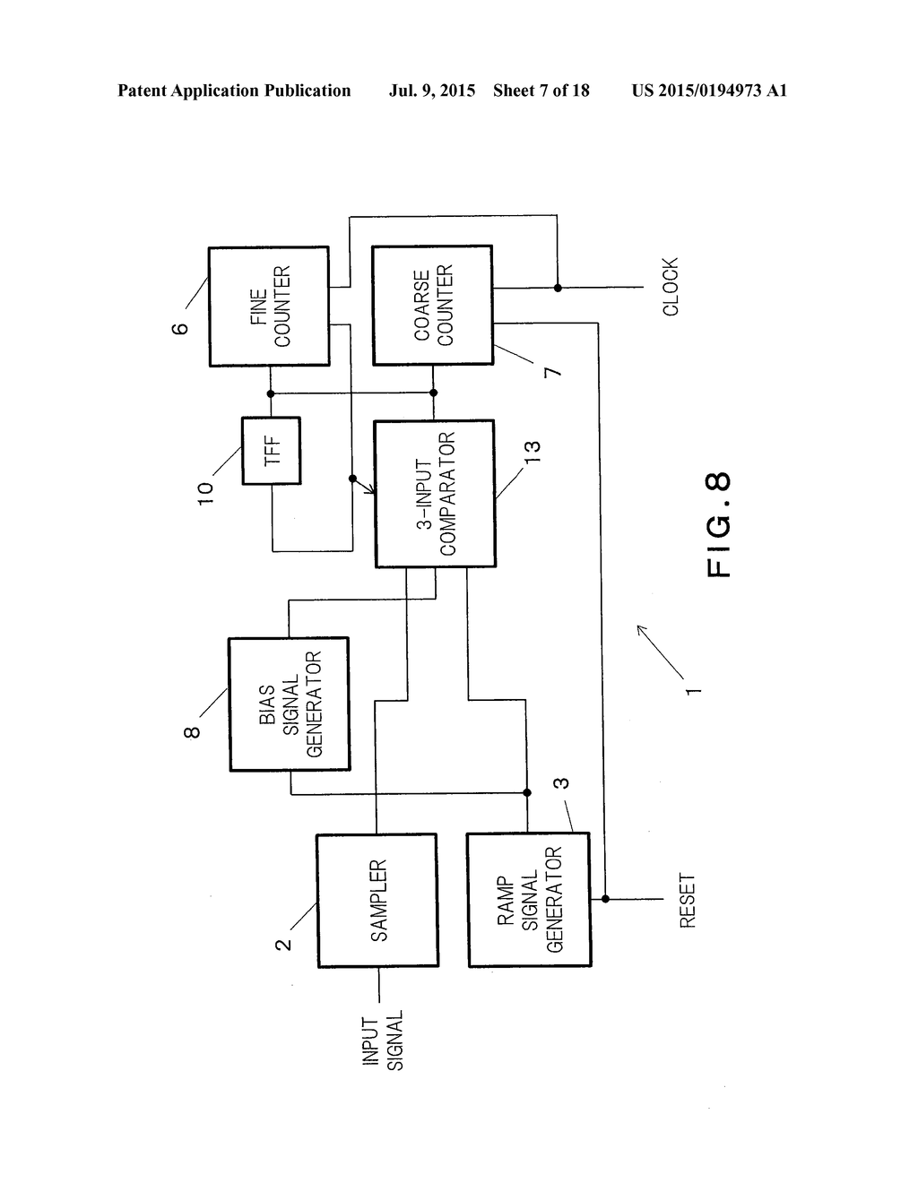 ANALOG-TO-DIGITAL CONVERTER AND IMAGE SENSOR - diagram, schematic, and image 08