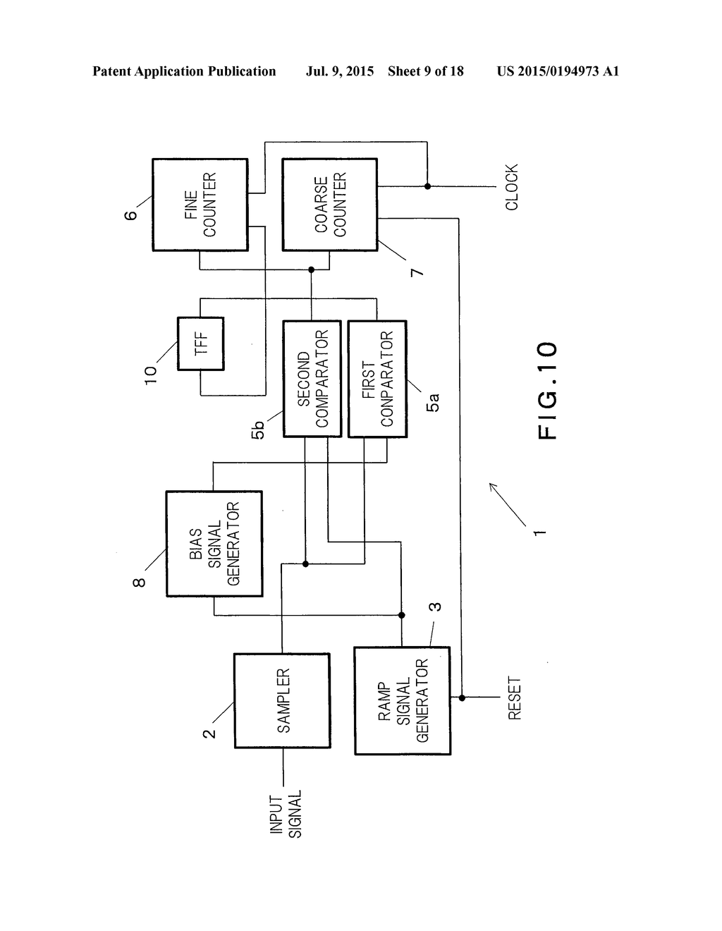 ANALOG-TO-DIGITAL CONVERTER AND IMAGE SENSOR - diagram, schematic, and image 10