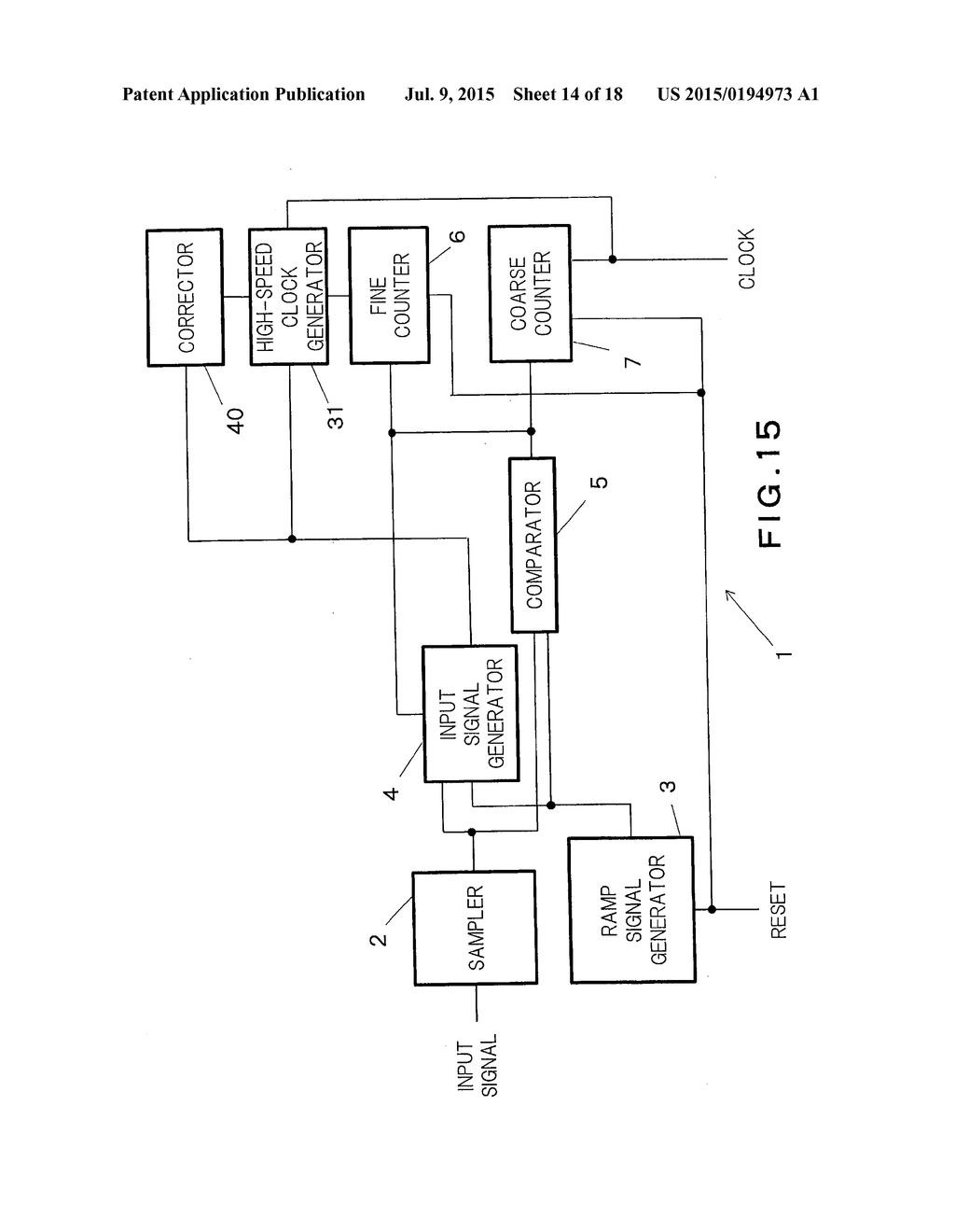 ANALOG-TO-DIGITAL CONVERTER AND IMAGE SENSOR - diagram, schematic, and image 15