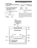 Systems and Methods for Providing Access to a Document Associated with a     Third Party Software Application Via Interframe Communication diagram and image