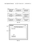 Systems and Methods for Providing Access to a Document Associated with a     Third Party Software Application Via Interframe Communication diagram and image