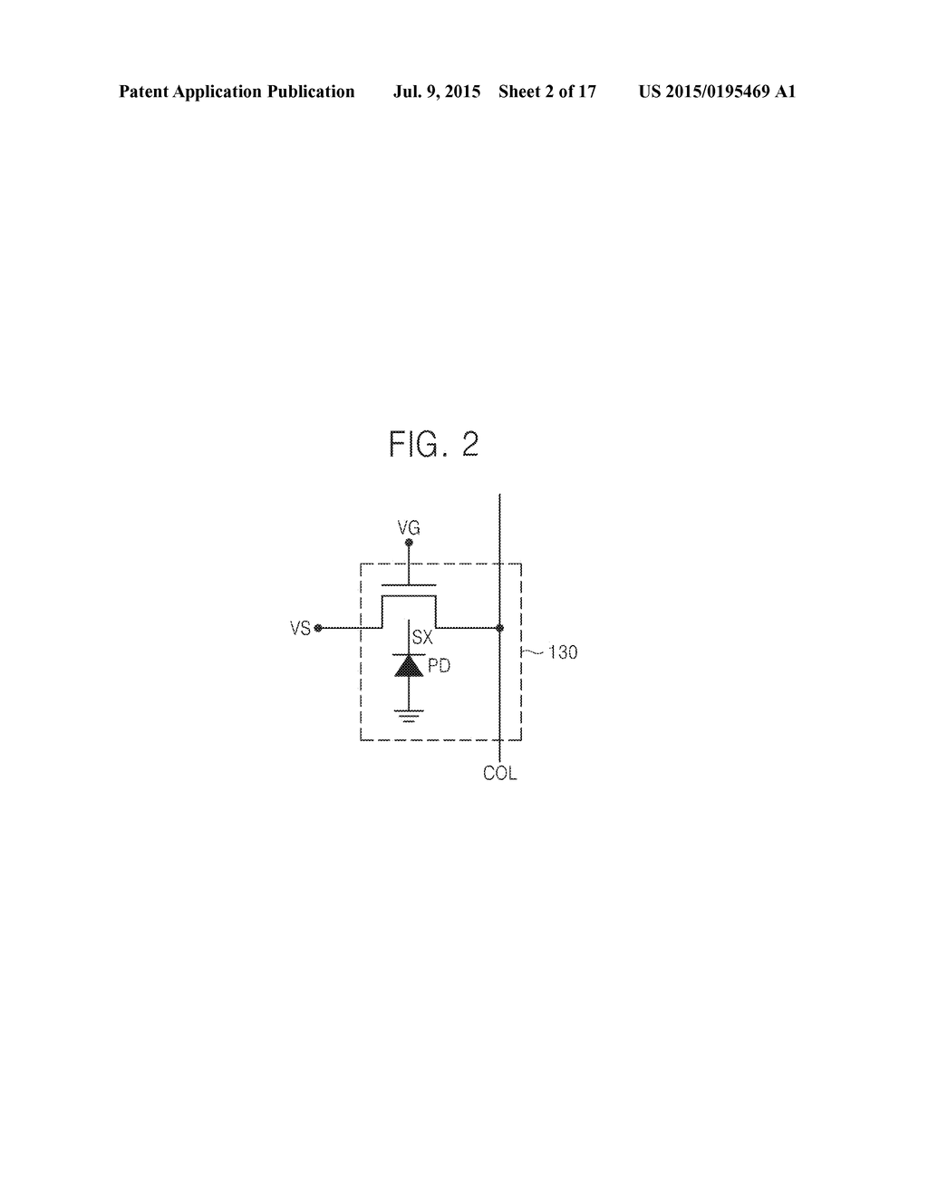 IMAGE SENSOR AND IMAGE PROCESSING SYSTEM INCLUDING THE SAME - diagram, schematic, and image 03