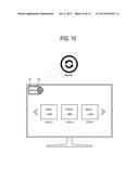 DISPLAY APPARATUS AND CONTROL METHOD FOR DISPLAYING AN OPERATIONAL STATE     OF A USER INPUT diagram and image