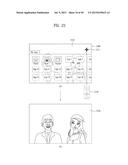 DISPLAY APPARATUS FOR PROCESSING MULTIPLE APPLICATIONS AND METHOD FOR     CONTROLLING THE SAME diagram and image