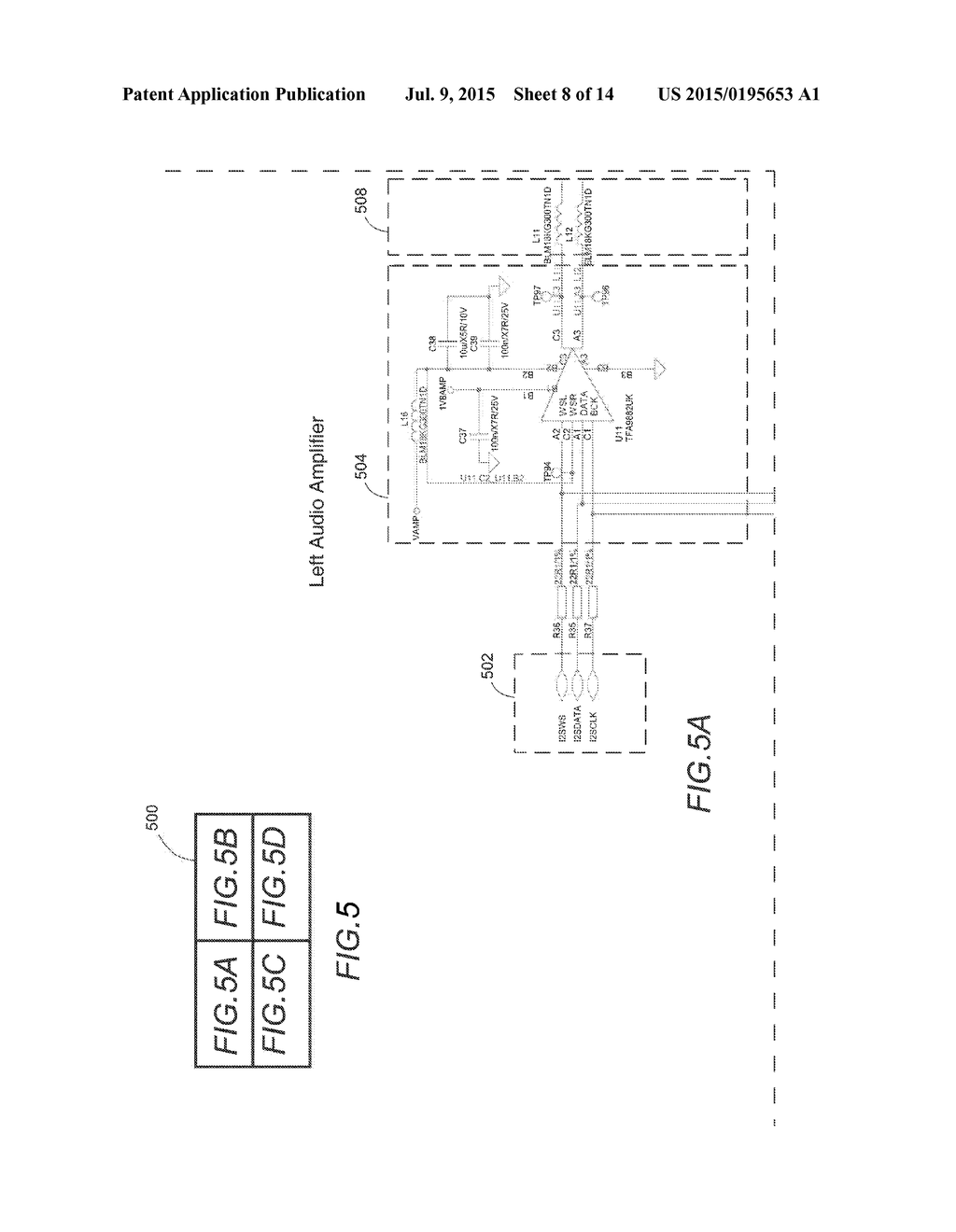 AUDIO ARCHITECTURE FOR A PORTABLE SPEAKER SYSTEM - diagram, schematic, and image 09