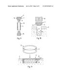 DEVICE TO BE IMPLANTED IN A HUMAN OR ANIMAL BODY FOR MATERIAL OR SIGNAL     DELIVERY OR ACQUISITION WITHIN THE BODY, AND METHOD OF IMPLANTING THE     DEVICE diagram and image