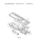 Tray for Loading a Medical Device Including a Temperature Measuring and     Indicating Device diagram and image