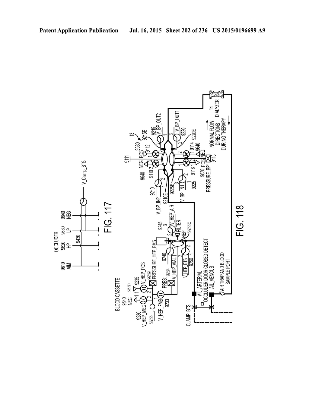 BLOOD TREATMENT SYSTEMS AND METHODS - diagram, schematic, and image 203