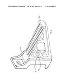 System for Removably Mounting Proprietary Equipment in a Tree Stand diagram and image