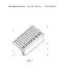 FOLDING-TYPE LUGGAGE PANEL ON GOLF CART diagram and image