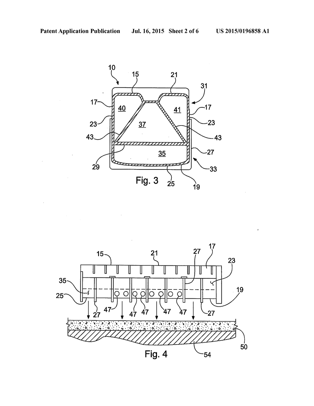 Apparatus and Method for Securing Underdrain Filter Block - diagram, schematic, and image 03