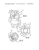 LOCKING NUT FOR TOILET SEAT diagram and image