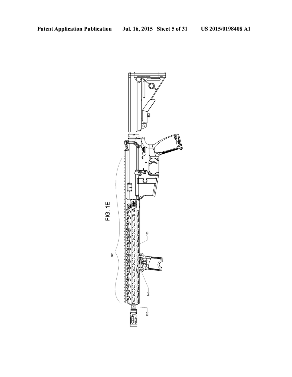 FIREARM ACCESSORY KEYHOLE LOCKING INTERFACE - diagram, schematic, and image 06