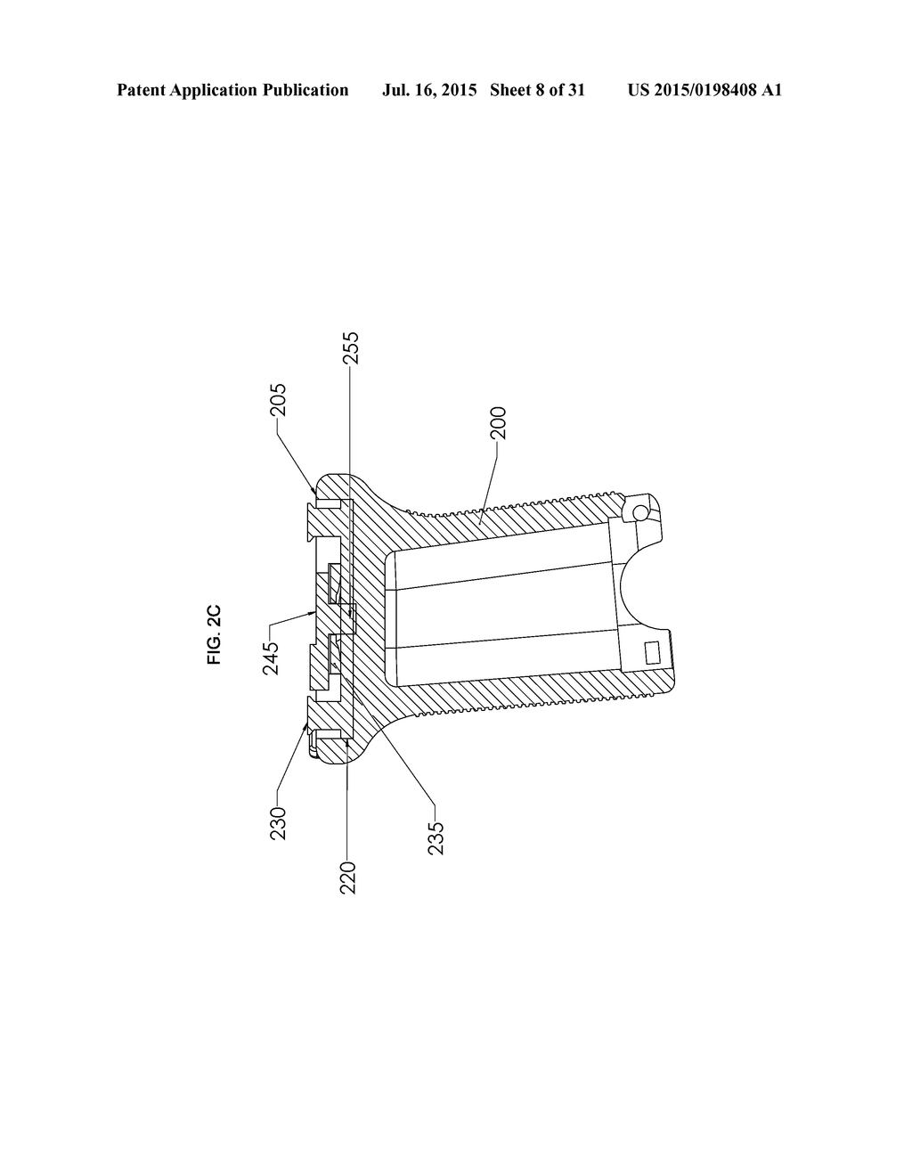 FIREARM ACCESSORY KEYHOLE LOCKING INTERFACE - diagram, schematic, and image 09