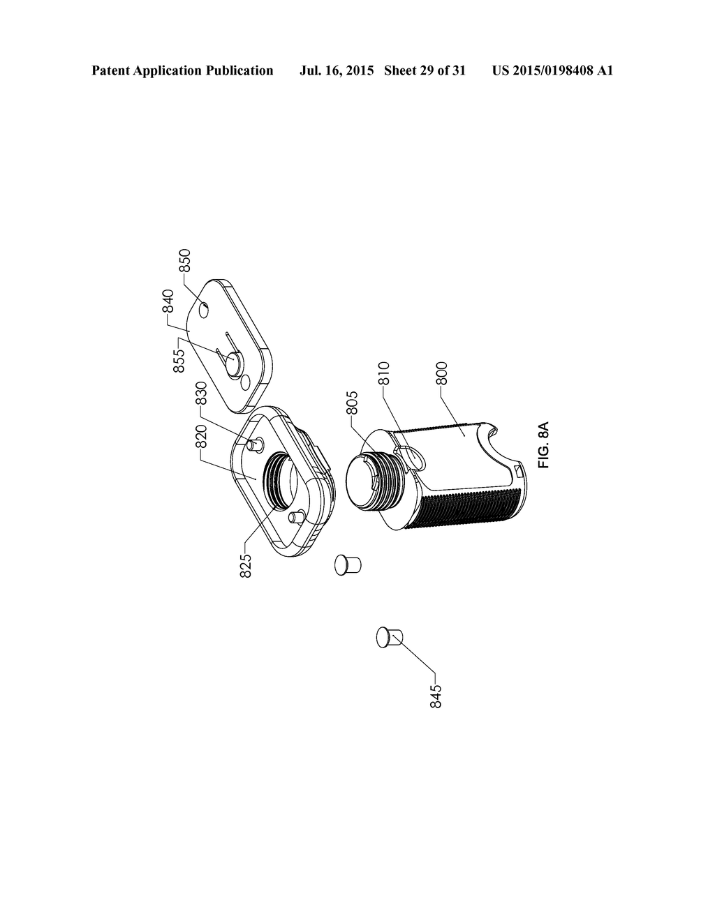 FIREARM ACCESSORY KEYHOLE LOCKING INTERFACE - diagram, schematic, and image 30