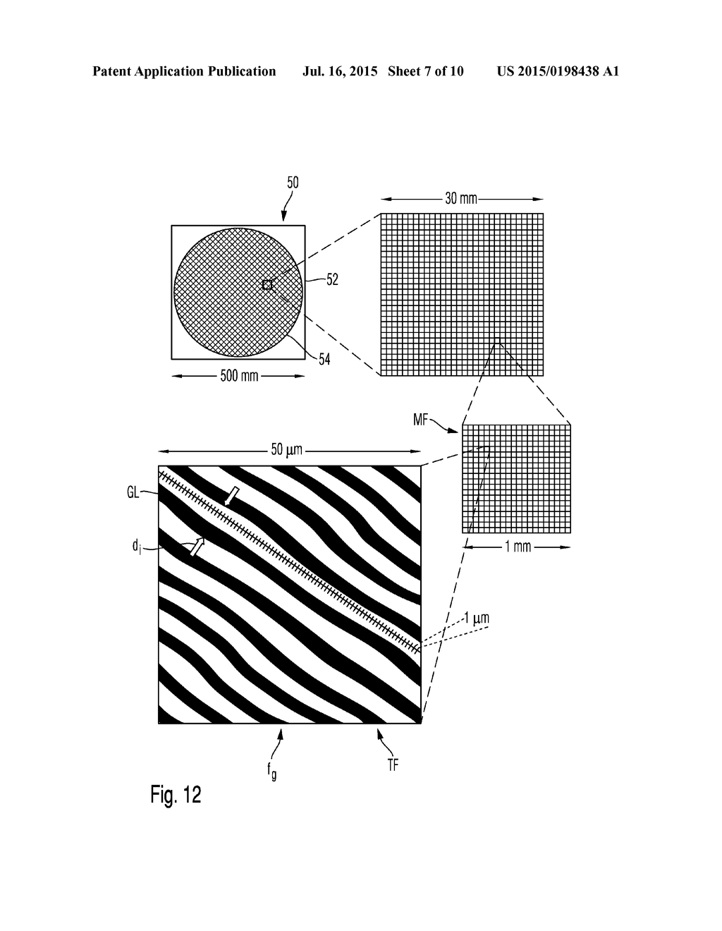 DIFFRACTIVE OPTICAL ELEMENT AND MEASURING METHOD - diagram, schematic, and image 08