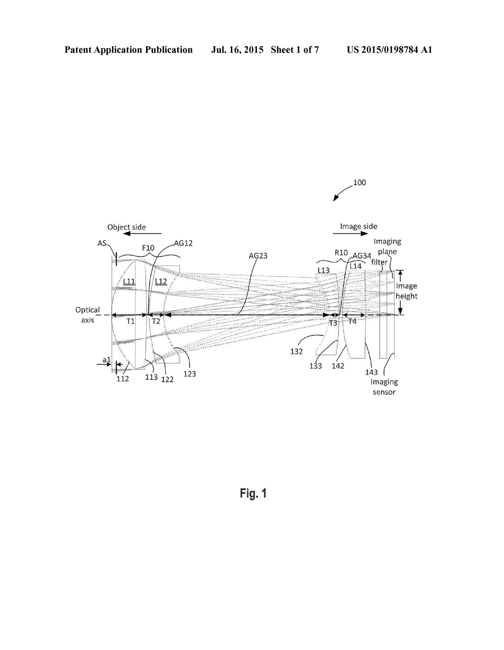 COMPACT NARROW FIELD OF VIEW LENSES FOR MOBILE DEVICES - diagram, schematic, and image 02