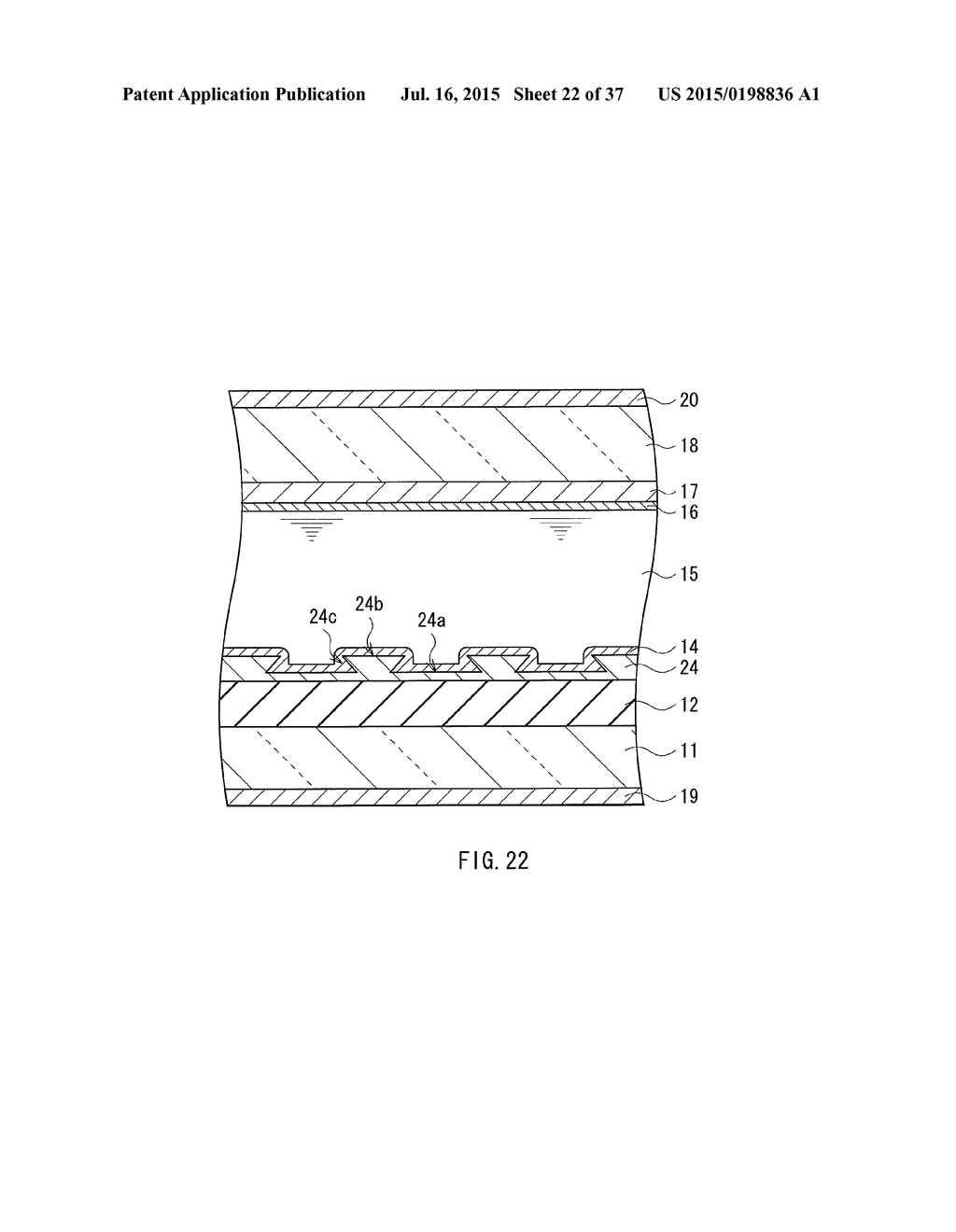 LIQUID CRYSTAL DISPLAY AND METHOD OF MANUFACTURING LIQUID CRYSTAL DISPLAY - diagram, schematic, and image 23