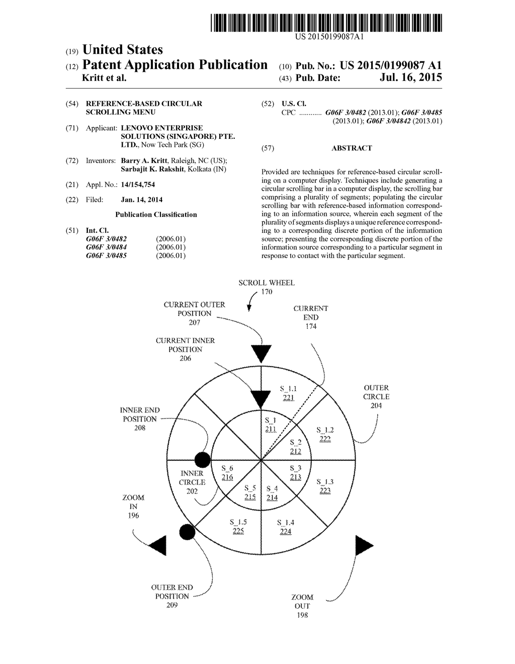 REFERENCE-BASED CIRCULAR SCROLLING MENU - diagram, schematic, and image 01