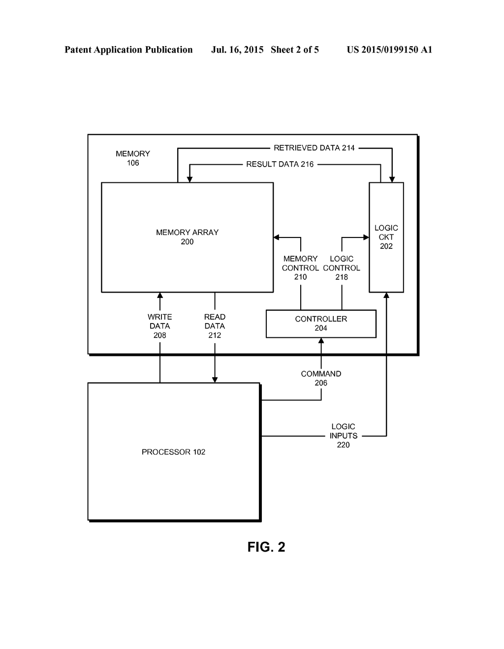 Performing Logical Operations in a Memory - diagram, schematic, and image 03