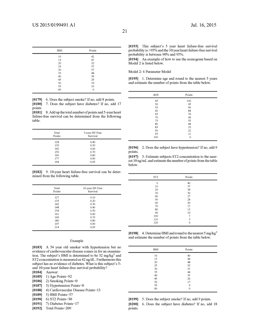 METHODS AND SYSTEMS FOR DETERMINING RISK OF HEART FAILURE - diagram, schematic, and image 53