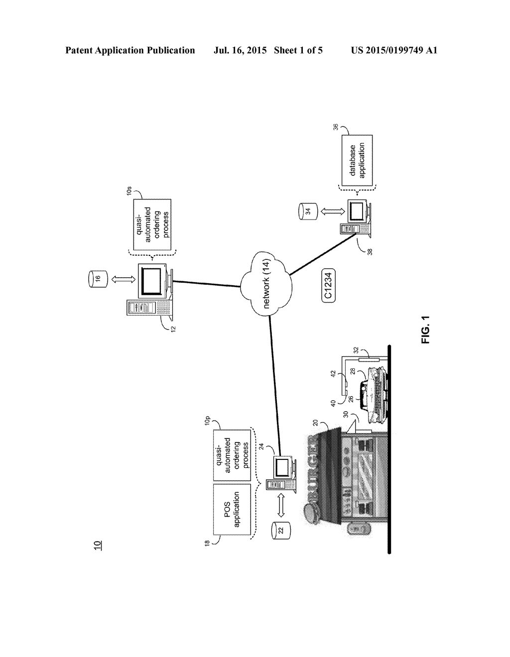 QUASI-AUTOMATED ORDERING SYSTEM AND METHOD - diagram, schematic, and image 02