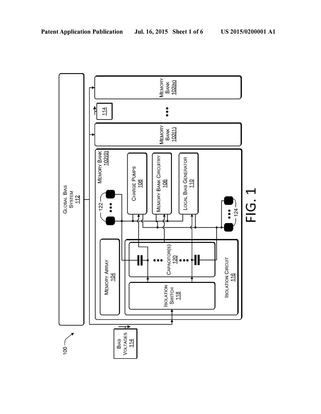 MEMORY DEVICE WITH REDUCED ON-CHIP NOISE - diagram, schematic, and image 02