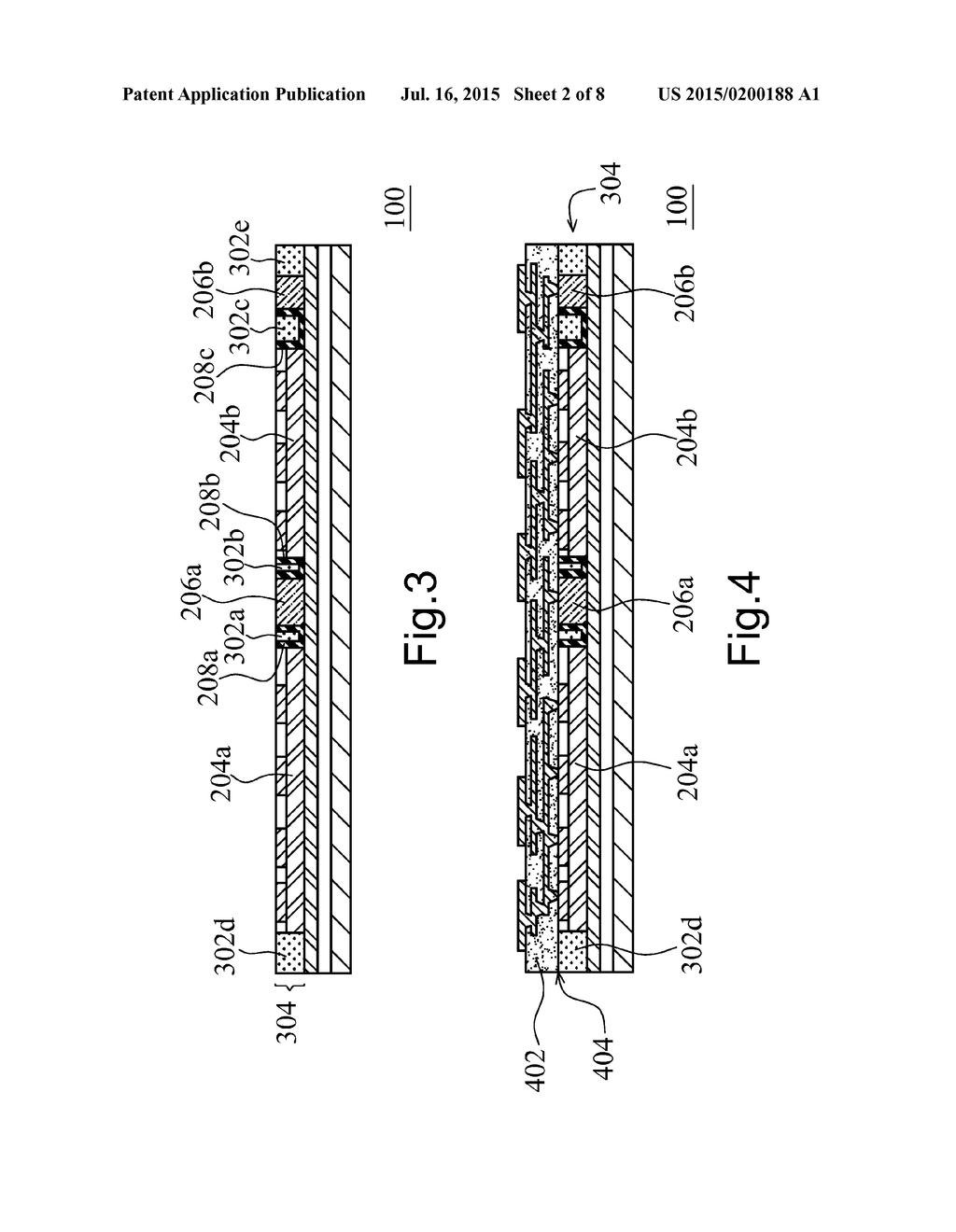 SEMICONDUCTOR PACKAGE, SEMICONDUCTOR DEVICE AND METHOD OF FORMING THE SAME - diagram, schematic, and image 03