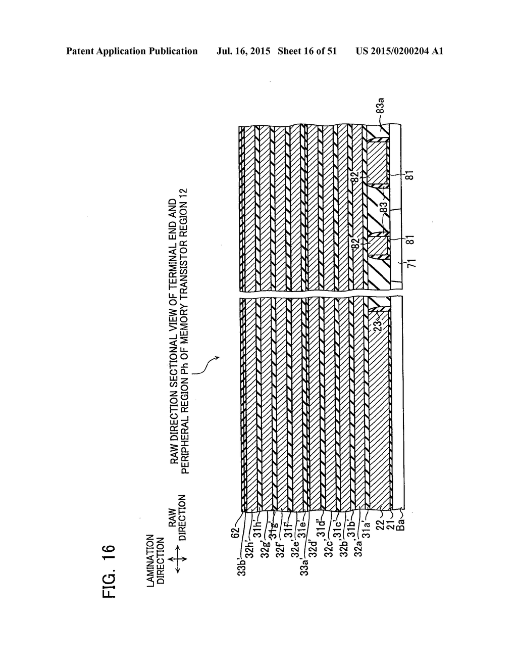 NON-VOLATILE SEMICONDUCTOR STORAGE DEVICE AND METHOD OF MANUFACTURING THE     SAME - diagram, schematic, and image 17