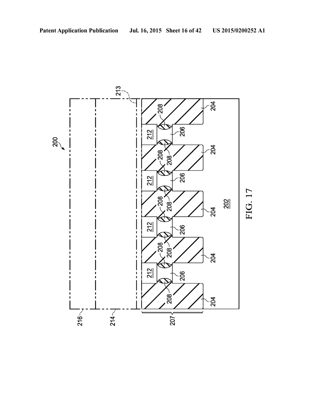 Fin Structure of Semiconductor Device - diagram, schematic, and image 17