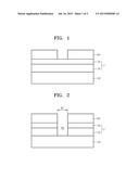 SEMICONDUCTOR DEVICE INCLUDING A GATE ELECTRODE ON A PROTRUDING GROUP     III-V MATERIAL LAYER AND METHOD OF MANUFACTURING THE SEMICONDUCTOR DEVICE diagram and image