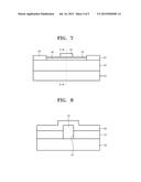 SEMICONDUCTOR DEVICE INCLUDING A GATE ELECTRODE ON A PROTRUDING GROUP     III-V MATERIAL LAYER AND METHOD OF MANUFACTURING THE SEMICONDUCTOR DEVICE diagram and image