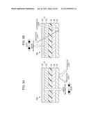 LAMINATED SUBSTRATE, LIGHT-EMITTING DEVICE, AND METHOD FOR PRODUCING     LIGHT-EMITTING DEVICE diagram and image