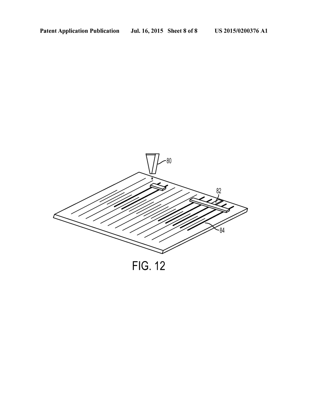 PRE-FABRICATED SUBSTRATE FOR PRINTED ELECTRONIC DEVICES - diagram, schematic, and image 09