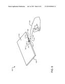 RADIATING STRUCTURE WITH INTEGRATED PROXIMITY SENSING diagram and image