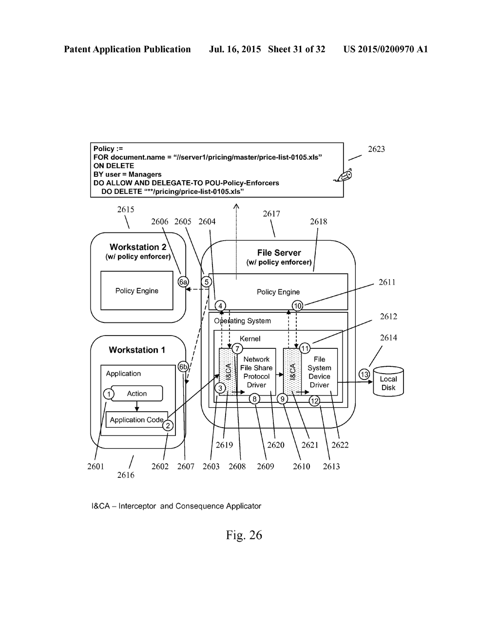 Enforcing Policy-based Application and Access Control in an Information     Management System - diagram, schematic, and image 32