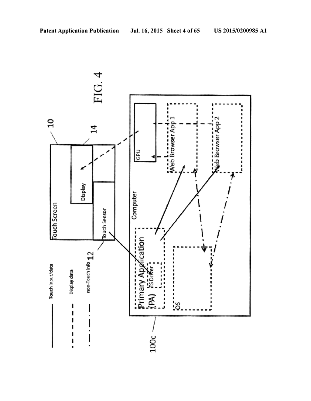 SIMULTANEOUS INPUT SYSTEM FOR WEB BROWSERS AND OTHER APPLICATIONS - diagram, schematic, and image 05