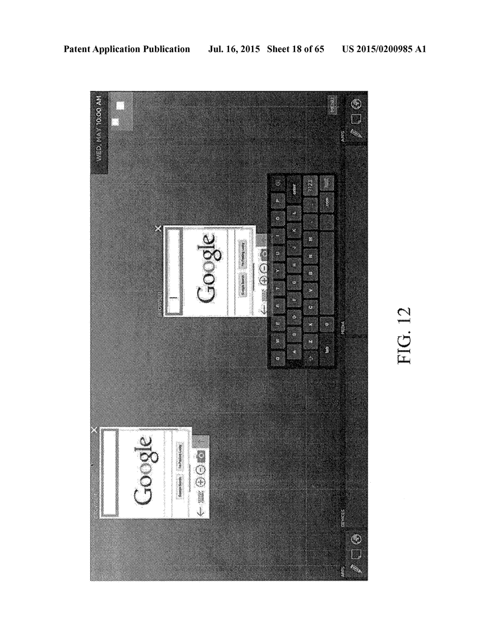 SIMULTANEOUS INPUT SYSTEM FOR WEB BROWSERS AND OTHER APPLICATIONS - diagram, schematic, and image 19