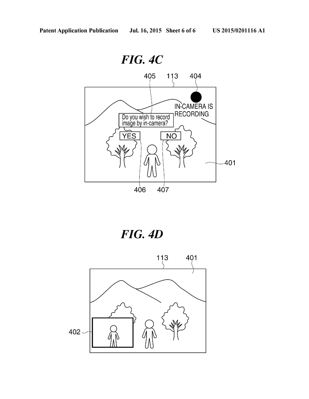 IMAGE PICKUP APPARATUS INCLUDING A PLURALITY OF IMAGE PICKUP UNITS FOR     PHOTOGRAPHING DIFFERENT OBJECTS, METHOD OF CONTROLLING IMAGE PICKUP     APPARATUS, AND STORAGE MEDIUM - diagram, schematic, and image 07