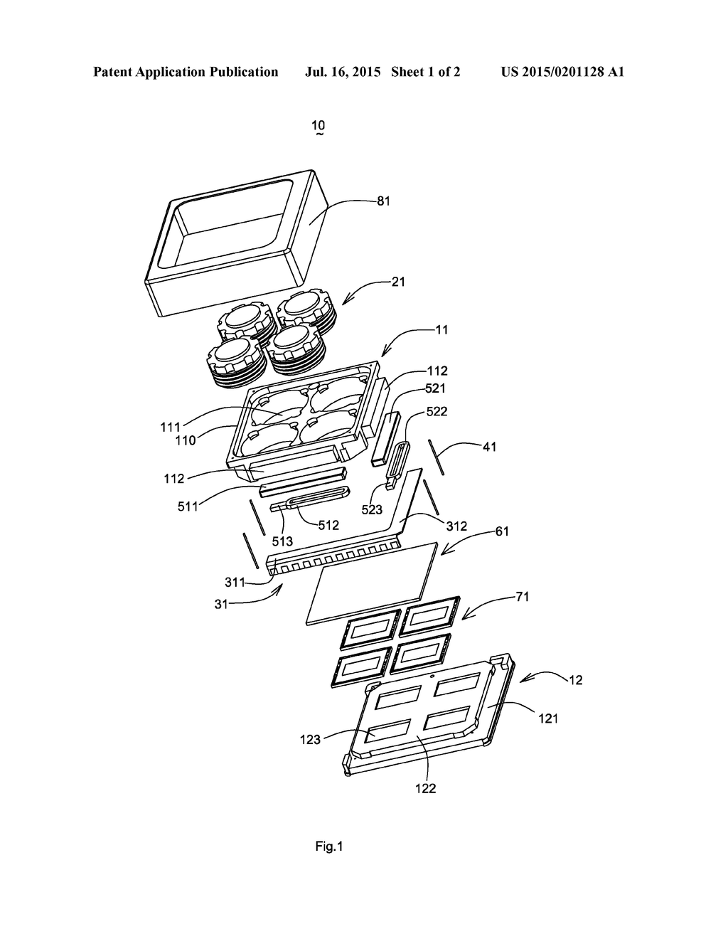 Lens Array Device - diagram, schematic, and image 02