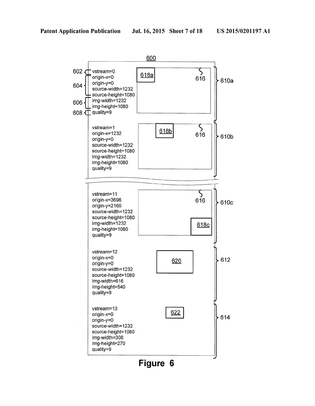 STREAMING MULTIPLE ENCODINGS WITH VIRTUAL STREAM IDENTIFIERS - diagram, schematic, and image 08