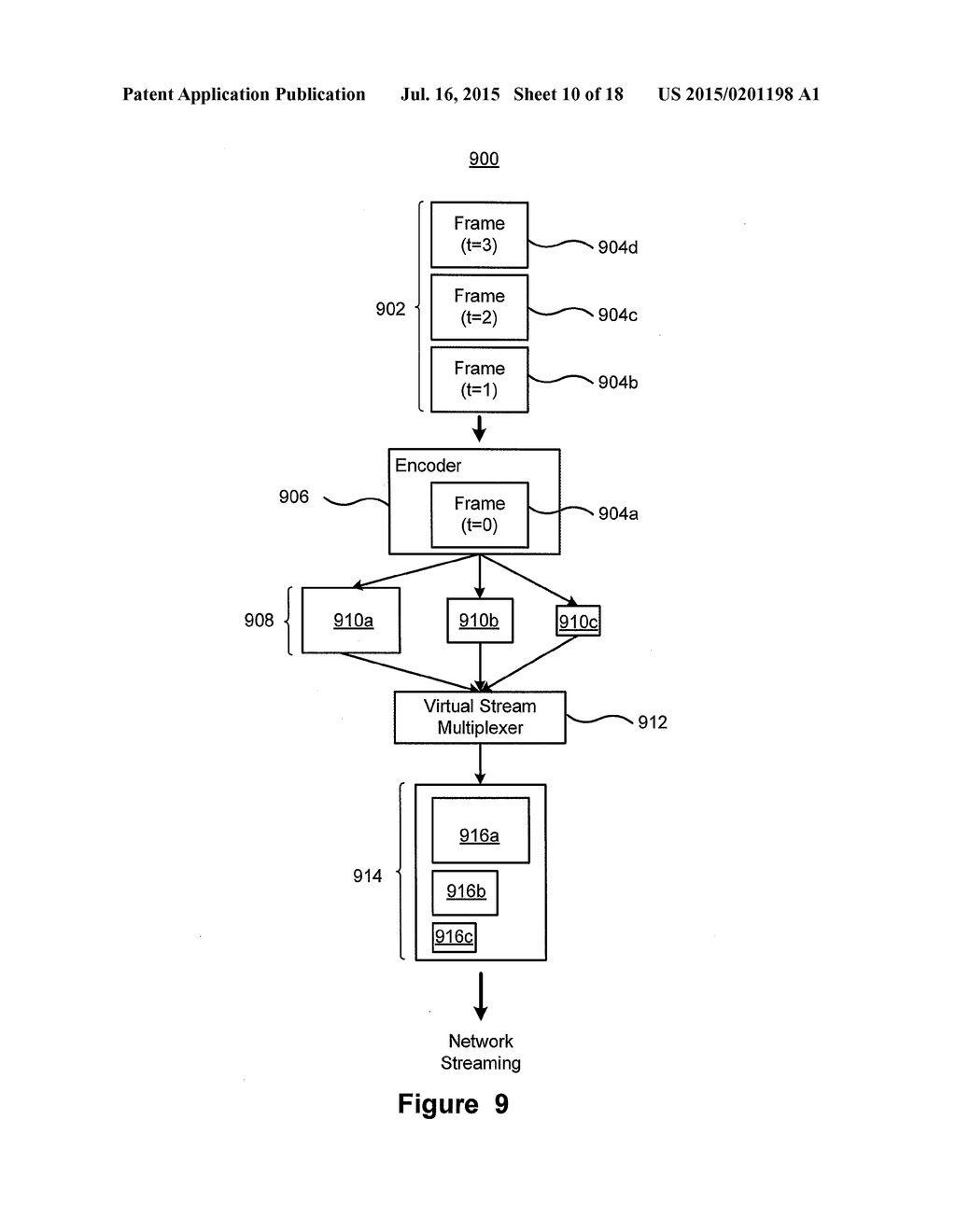 STREAMING MULTIPLE ENCODINGS ENCODED USING DIFFERENT ENCODING PARAMETERS - diagram, schematic, and image 11