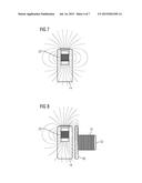 Antenna device for a hearing instrument and hearing instrument diagram and image