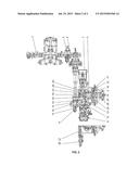 Combine Harvester Rotor Drive Device diagram and image