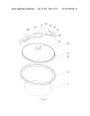 SLOW COOKER AND LOCKING ASSEMBLY diagram and image